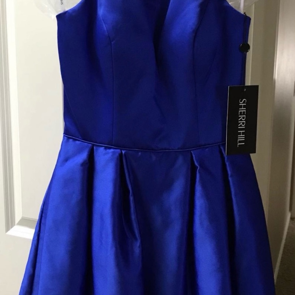Sherri Hill Royal Blue Cocktail (Homecoming) Dress